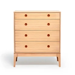 Höllviken lipasto, pyökki valkoinen pigmentti, 4 laatikkoa