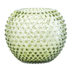 Hobnail Globe maljakko 24 cm, Olivegreen