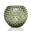 Hobnail Globe maljakko 18 cm, Olivegreen