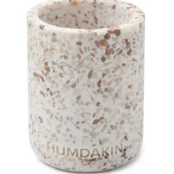 Humdakin Terrazzo -hammasharjamuki 10 cm, White-brown