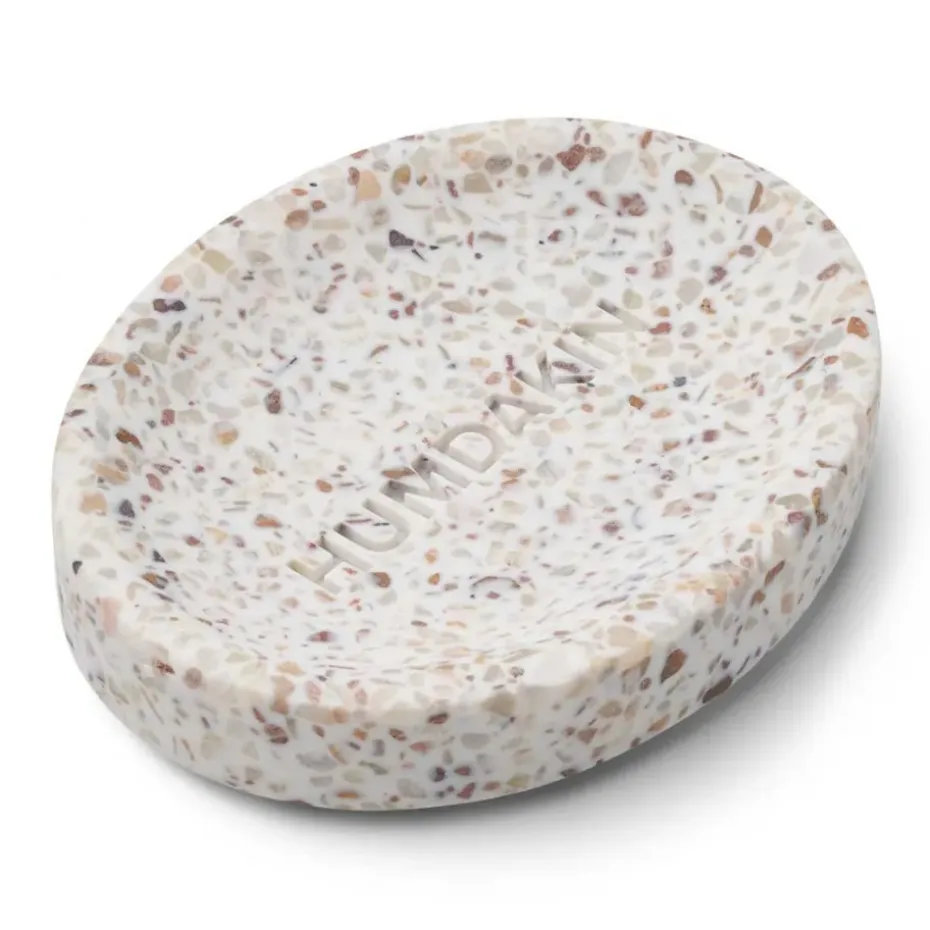 Humdakin Terrazzo -saippuavati 10x13 cm, White-brown