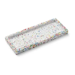 Humdakin Terrazzo -tarjotin 10 x 25 cm, Rainbow