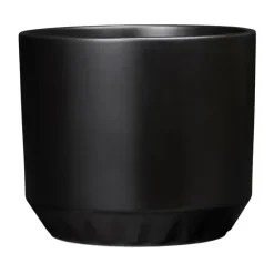 Ilona ruukku Ø14x12 cm, Mattamusta