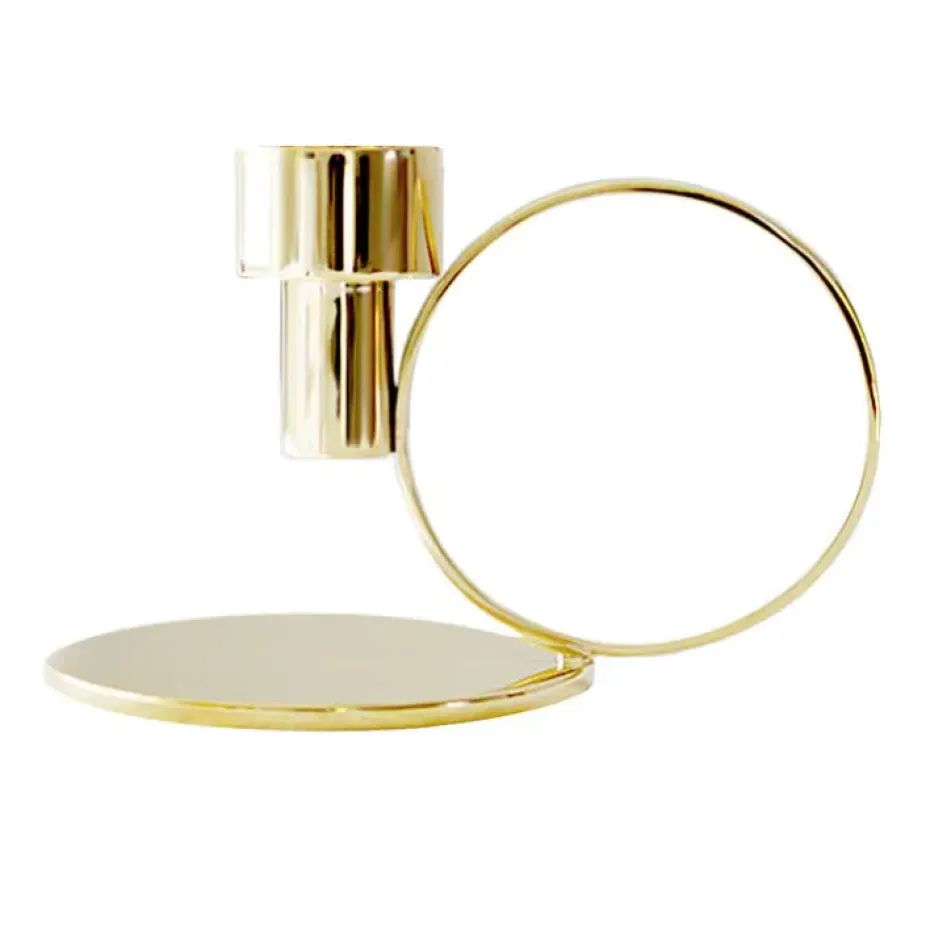 Insieme kynttilänjalka, Kiinteä messinki