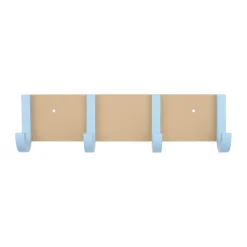 Jay vaaterekki 4 koukkua, Beige-light blue