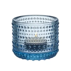 Kastehelmi kynttilälyhty 64 mm, Aqua