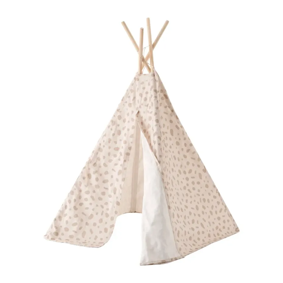 Kid's Base tipi-teltta 100x95x140 cm, Pilkku