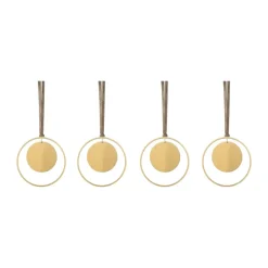 KITAI joulukoriste 8,5 cm 4-pakkaus, Circle