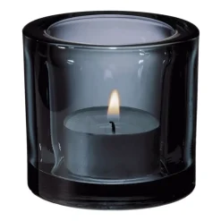 Kivi kynttilälyhty 60 mm, Harmaa