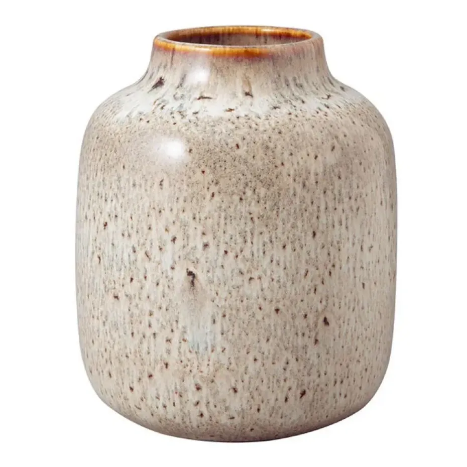 Lave Home shoulder maljakko 15,5 cm, Beige