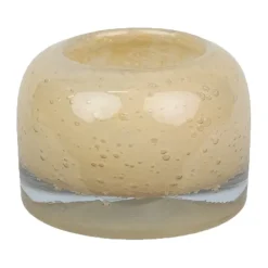 Leah kynttilälyhty Ø15 cm, Vehnä