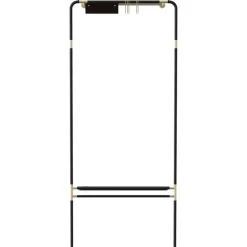 Lean On Me -vaateripustin, Musta