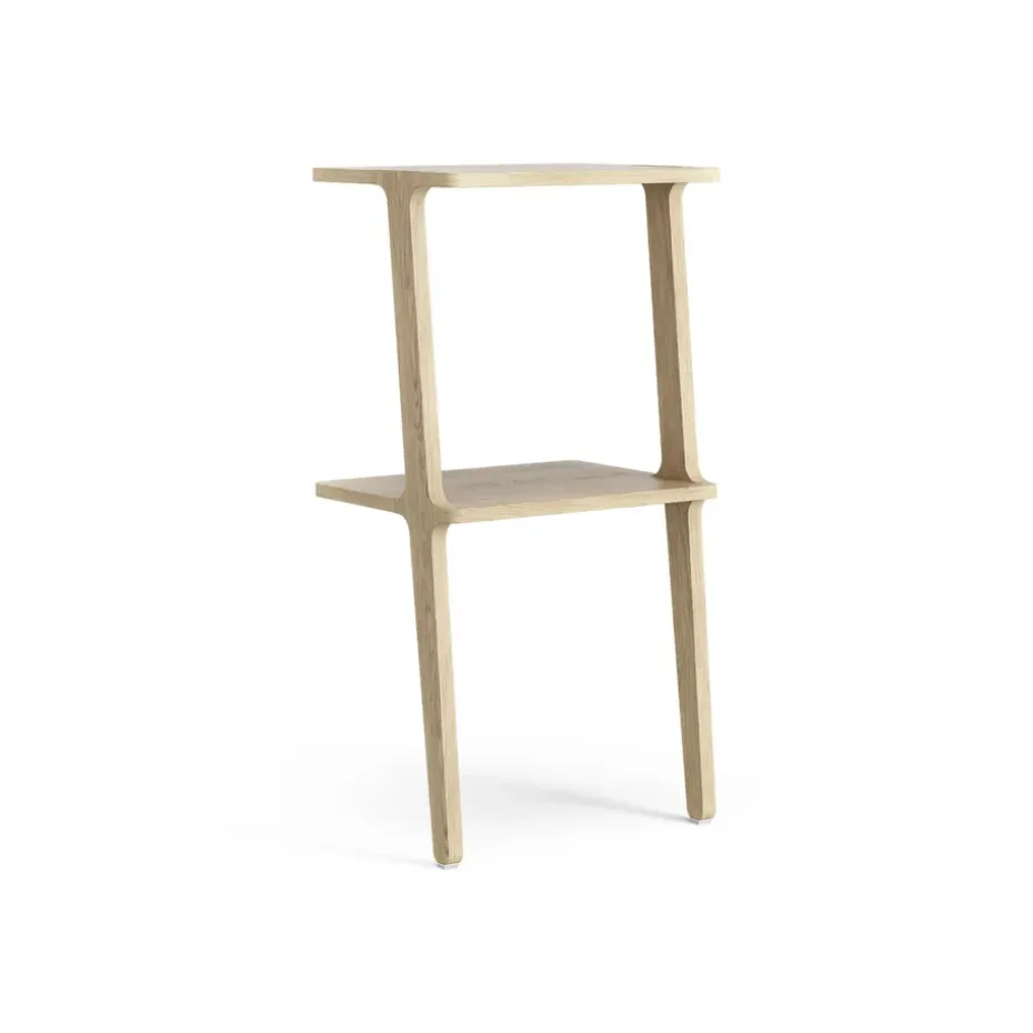 Libri hylly 2 hyllytasoa, Tammi lakattu