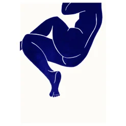 Linocut III -juliste, 50 x 70 cm