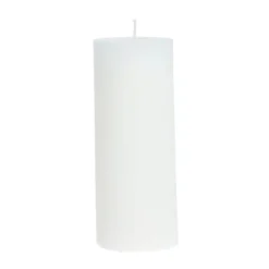 Lissa kynttilä Ø6x15 cm, Valkoinen