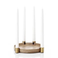 Luna kynttilänjalka, tammi-messinki