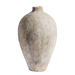 Luna ruukku 80 cm, Harmaa-terracotta