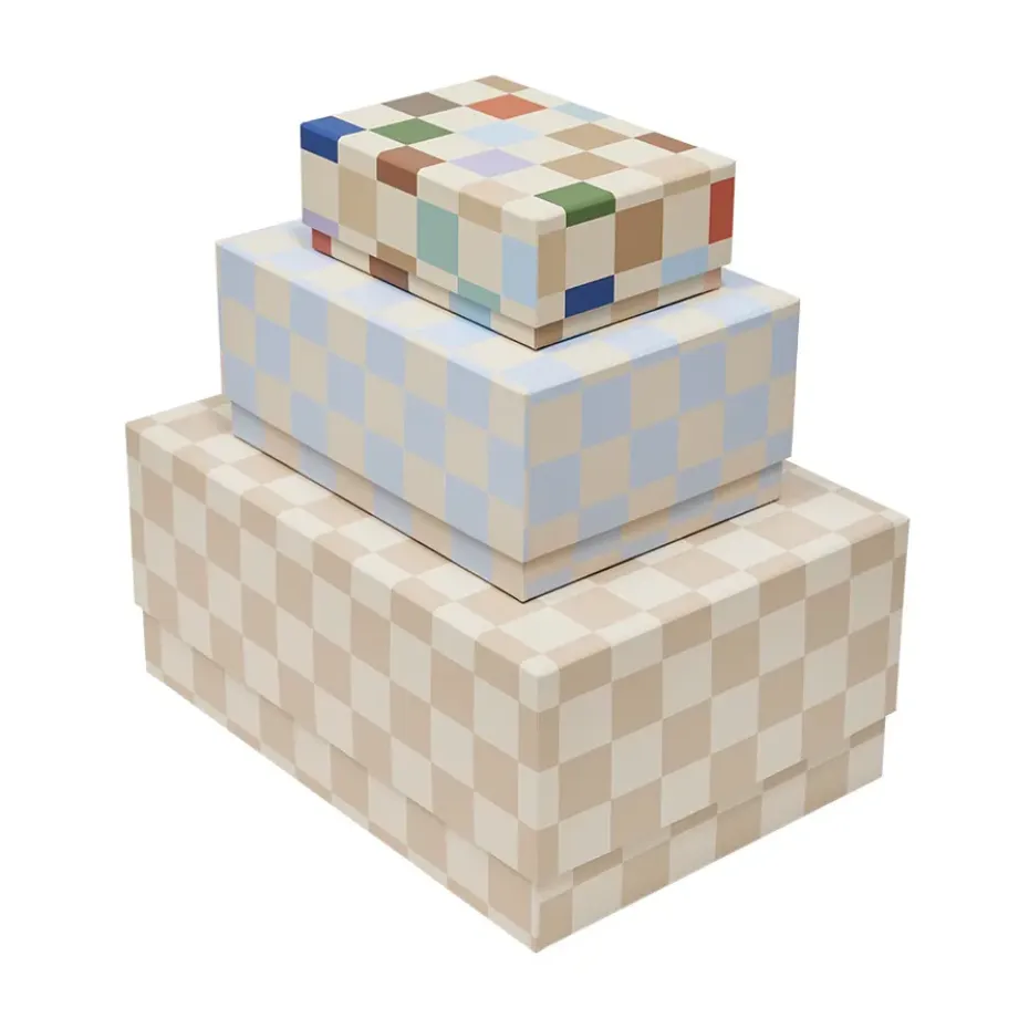 Mana säilytyslaatikot 3 osaa, Monivärinen