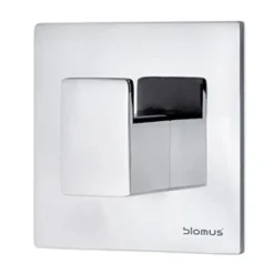 Menoto itsekiinnittyvä koukku 6 x 6 cm, Kiillotettu ruostumaton teräs