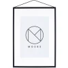 Moebe Frame A3 31,7x44 cm, Musta