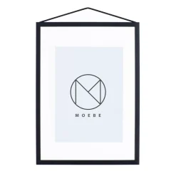 Moebe Frame A4 23x31,7 cm, Musta