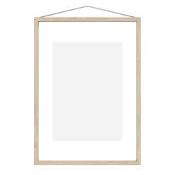 Moebe saarnikehys A3 31,9 x 44,1 cm, Transparent, Wood, Black