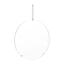Moebe seinäpeili Ø50 cm, Ruostumaton teräs