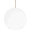 Moebe wall mirror Ø 70 cm, Messinki