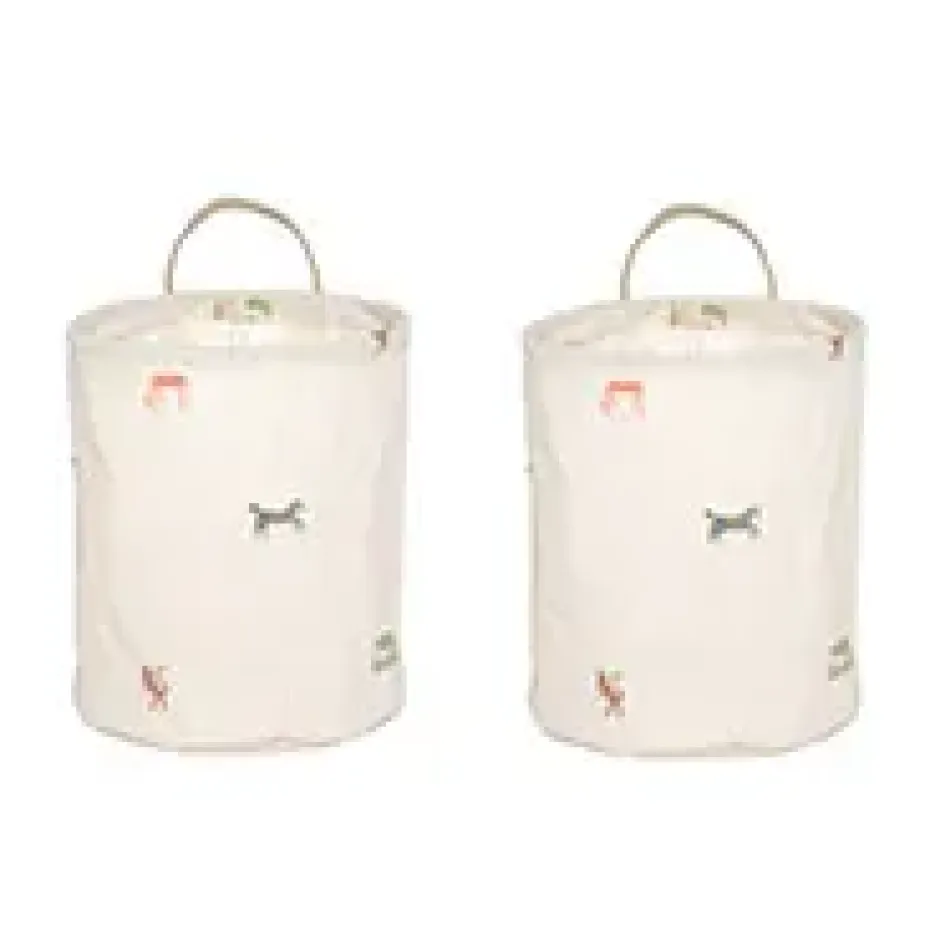 Moira säilytyskori small Ø18x22 cm 2 osaa, Monivärinen