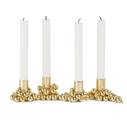 Molekyl kynttilänjalka 4, Messinki