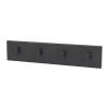 Montana Coat Racks vaaterekki 4 koukkua, Anthracite
