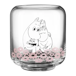 Moomin kynttilälyhty/maljakko 10 cm, Together