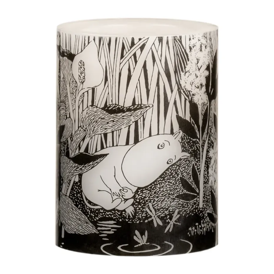 Moomin LED-pöytäkynttilä 10 cm, The pond