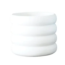 Mud ruukku, valkoinen, Keskikoko, Ø 14 cm