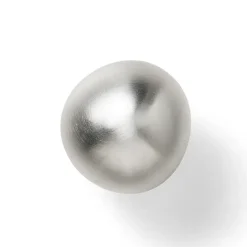 Mushroom koukku, Brushed stainless steel