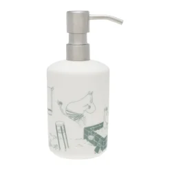 Muumi saippuapumppu, Kylpyhetki vihreä-valkoinen