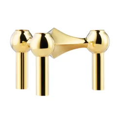 Nagel kynttilänjalka, messinki