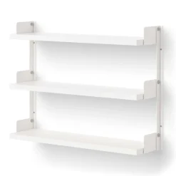 New Works Tea Shelf seinään kiinnitettävä hylly 46 x 62,5 cm, Valkoinen