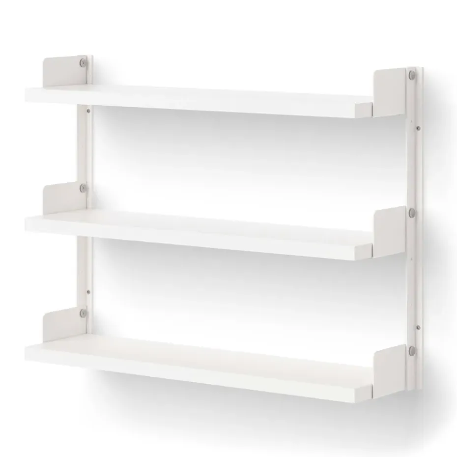 New Works Tea Shelf seinään kiinnitettävä hylly 46 x 62,5 cm, Valkoinen