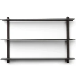 Nivo hylly A, Mustaksi pestattu saarni-musta