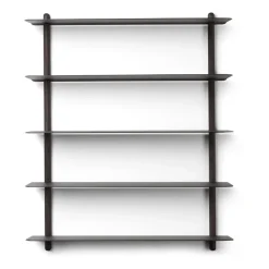 Nivo hylly E, Mustaksi petsattu saarni-musta