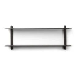 Nivo hylly F, Mustaksi petsattu saarni-musta