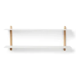 Nivo hylly F, Vaalea tammi-valkoinen