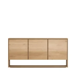Nordic sideboard, Vahaöljytty tammi 3 ovea