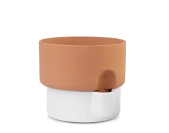 Oasis kukkaruukku iso, Valkea