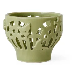 Orangery kynttilälyhty Ø 9 cm, Spring leaf