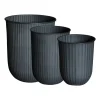 Out stripe -ruukku 3-pakkaus, Black