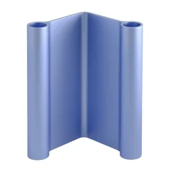 Pair kynttilänjalka 18 cm, Vaaleansininen