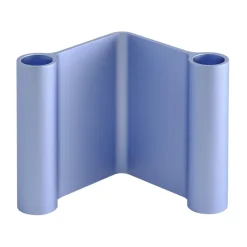 Pair kynttilänjalka 11 cm, Vaaleansininen