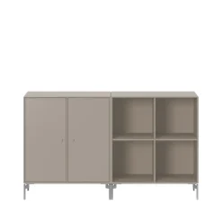 Pair sivupöytä, Truffle 141, kromijalat